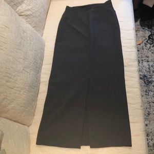 Vintage Gray Pencil Skirt